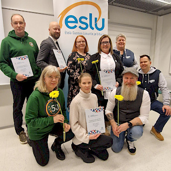 Onnenpantti-kannustusstipendillä palkitut ESLUn alueen seurat