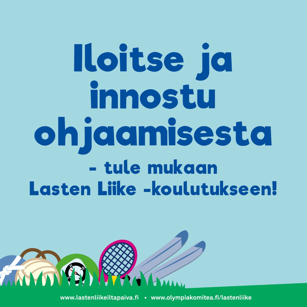 Lasten Liike -koulutuskokonaisuuden markkinointikuva