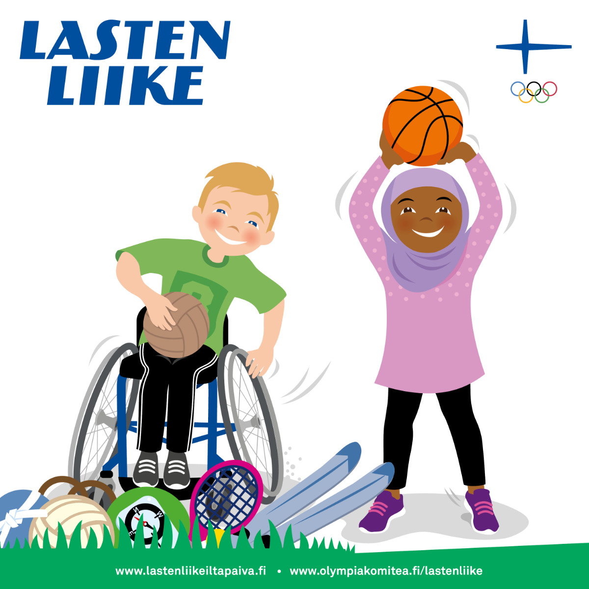 Lasten liike markkinointikuva.