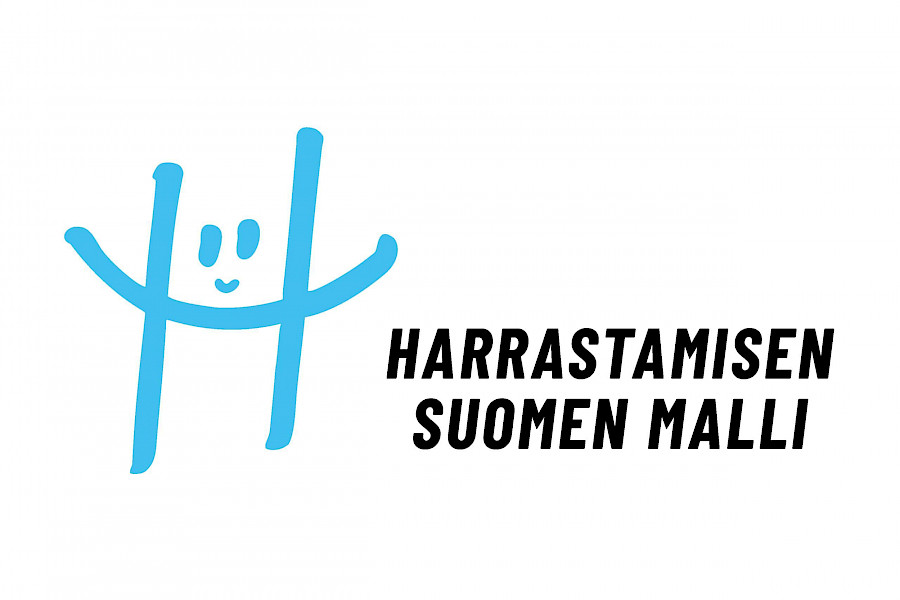 Hobi-hahmo ja Harrastamisen Suomen malli -teksti