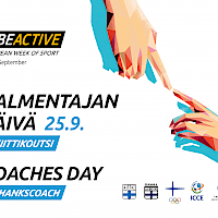 Valmentaja päivä 25.9. Coaches Day -tekstit