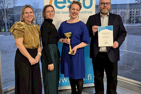 Minttu Koivumäki, Henni Aro, Kaisa Eronen ja Hannu Sipilä